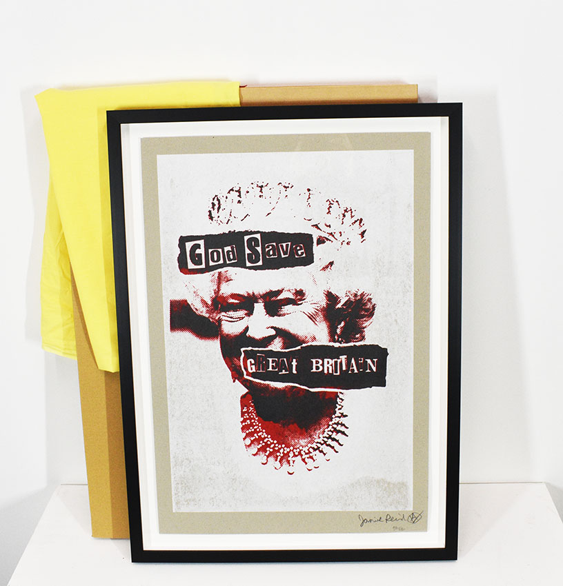 ジェイミー・リード版画額「God Save Great Britain Light」 | Natsume