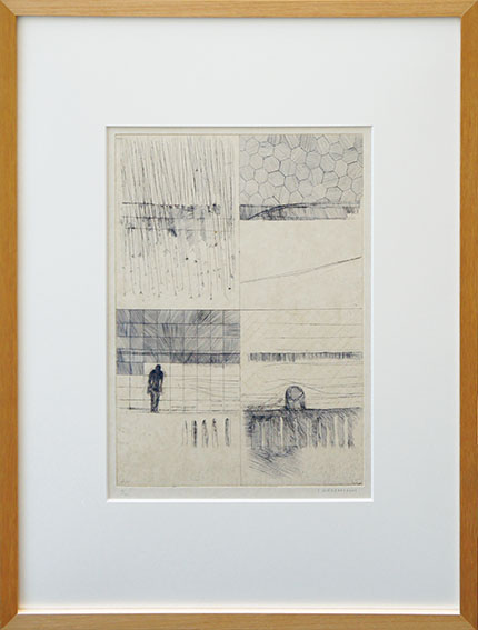 Isamu Wakabayashi / 若林奮版画額 | Natsume Books