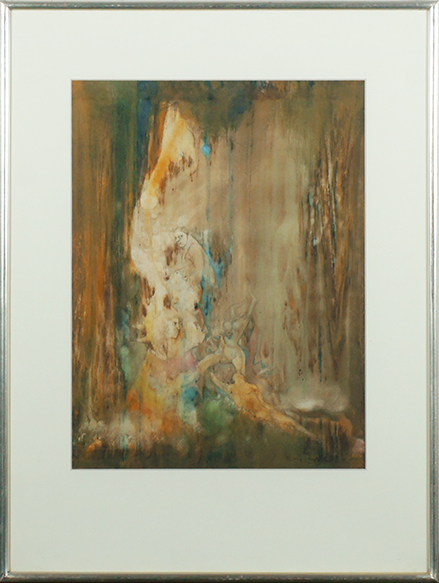 Tatsuhiko Yokoo / 横尾龍彦画額「超越せるるものの沈黙」 | Natsume Books