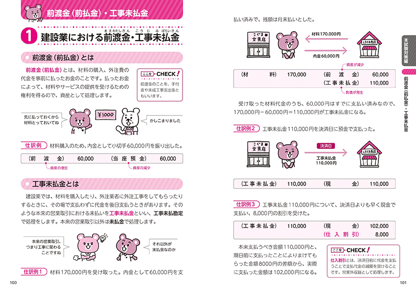 サクサク身につく！ 建設業経理士2級テキスト&問題集 | ナツメ社