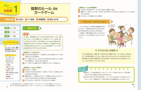 暗黙のルールが身につく ソーシャルスキルトレーニング（SST）カード