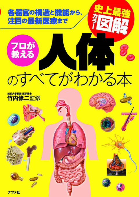 史上最強カラー図解 プロが教える人体のすべてがわかる本 | ナツメ社