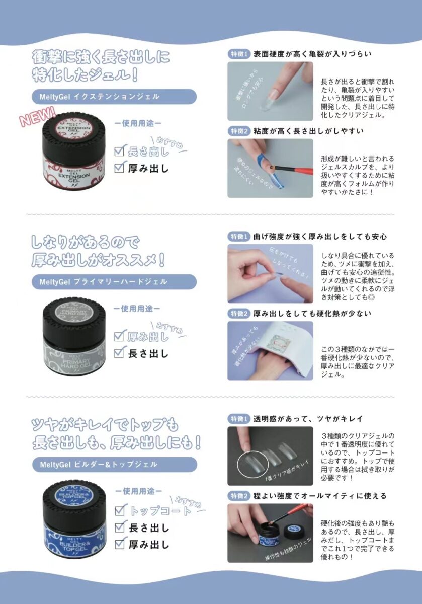 Melty Gel（メルティジェル） プライマリーハードジェル | 商品情報