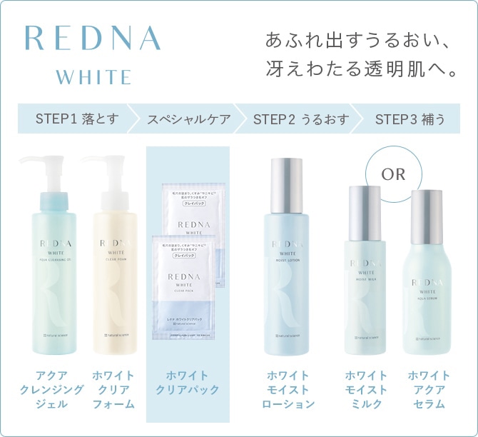 ホワイトクリアパック｜敏感肌向けスキンケア通販のナチュラルサイエンス