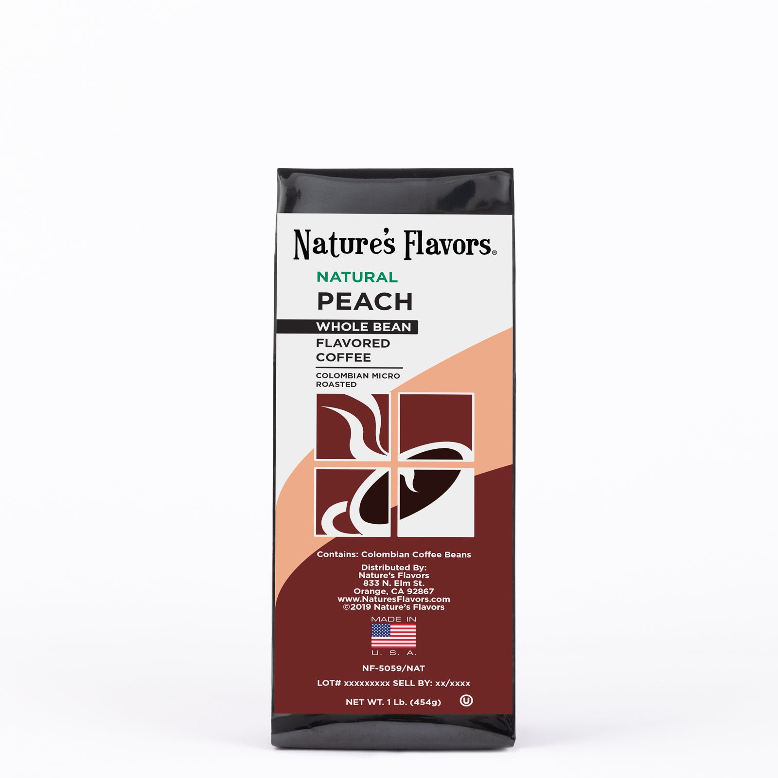Peach Flavored Coffee Beans – Nature's Flavors