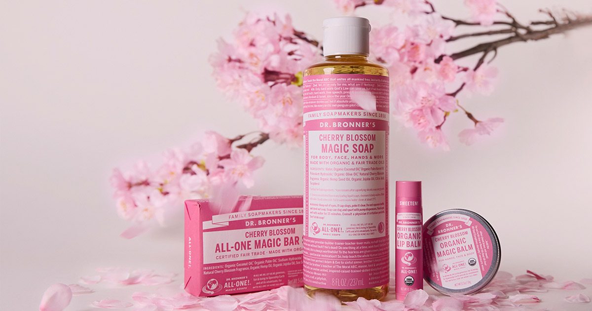 数量限定＞ドクターブロナー チェリーブロッサムセット: DR.BRONNER'S