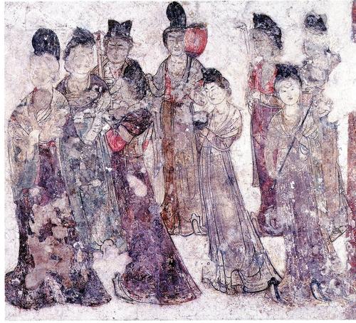 8世紀初めに造られた中国の壁画墓 - なぶんけんブログ