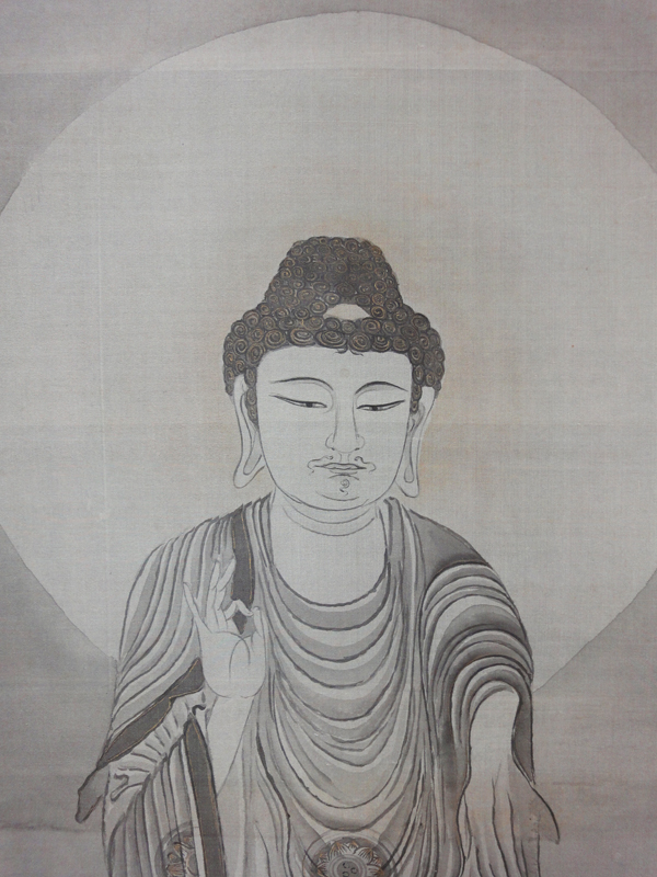 山崎弁栄 阿弥陀如来図/Web書画ミュージアム