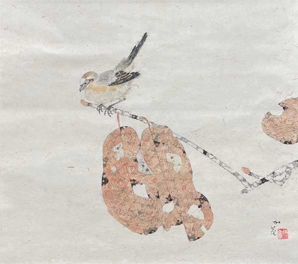 小杉放庵 霜後/掛け軸(Hanging scrolls) 絵画の買取 販売 鑑定/長良川画廊