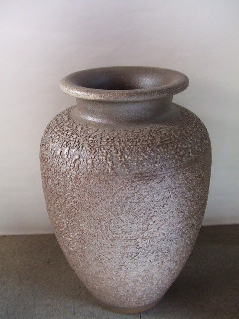 窯肌松皮壷型花瓶 20号｜中村陶器 信楽焼の通販サイト （滋賀/陶器
