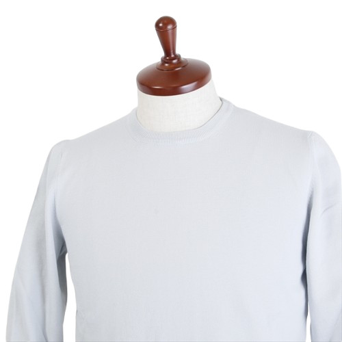 GRAN SASSO グランサッソ 12G ソフトコットン クルーネック ニット 12