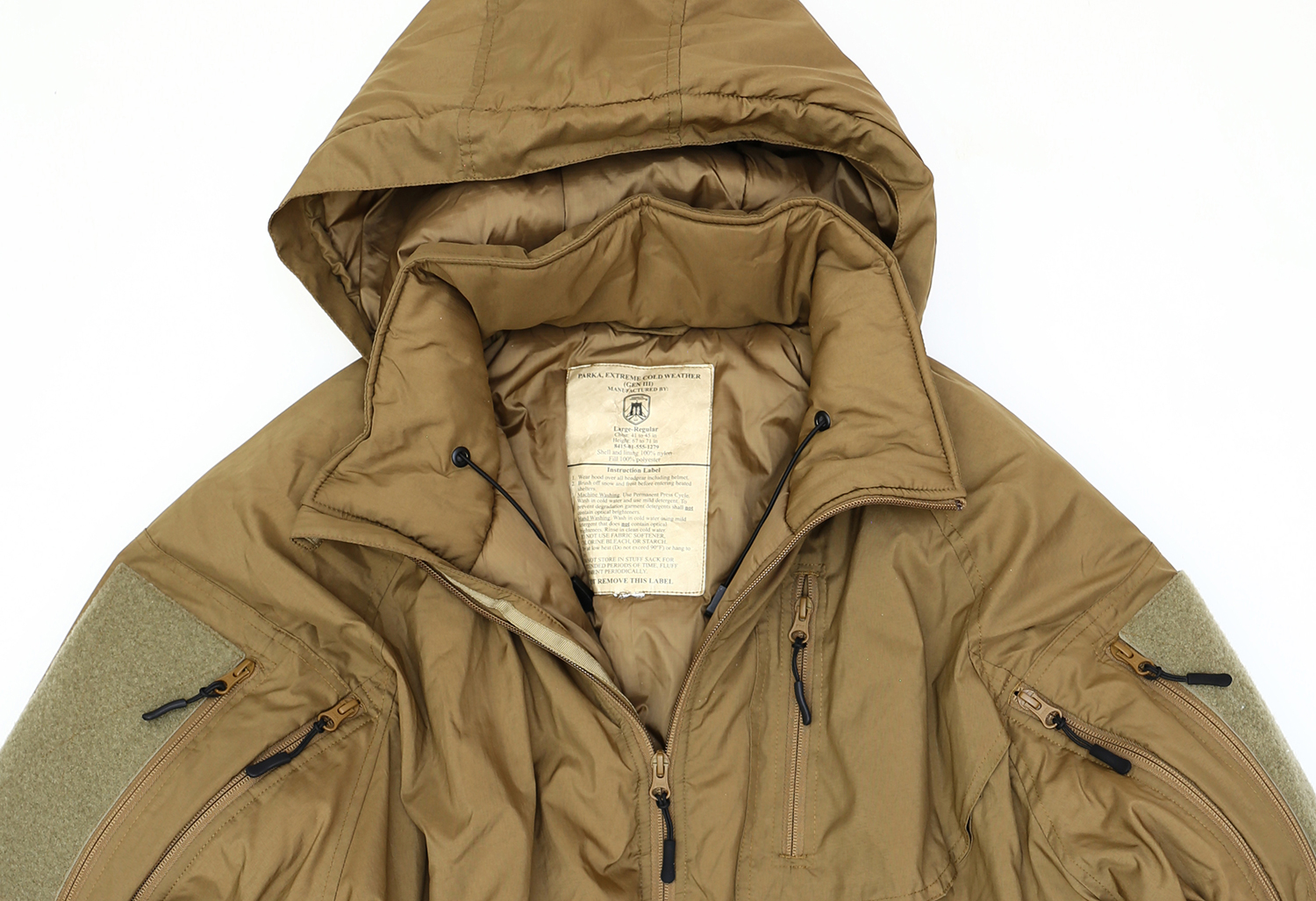 ECWCS GEN. 3 LEVEL7 HOODIE ミリタリーショップ 革ジャン 中田商店