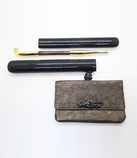 浅草柘 腰差し煙草入れ・綺羅真鍮羅宇煙管 柘製作所柘製作所-商品詳細