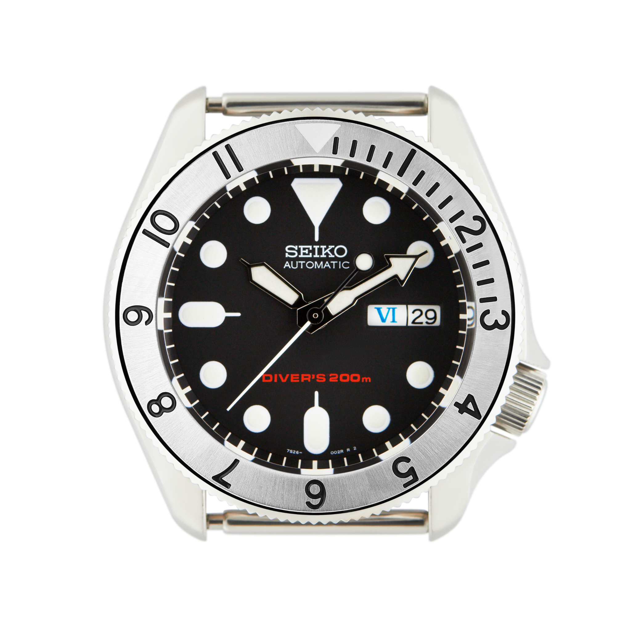 SKX007/SRPD Steel Bezel Insert: Dual Time style Mk2 – namokiMODS