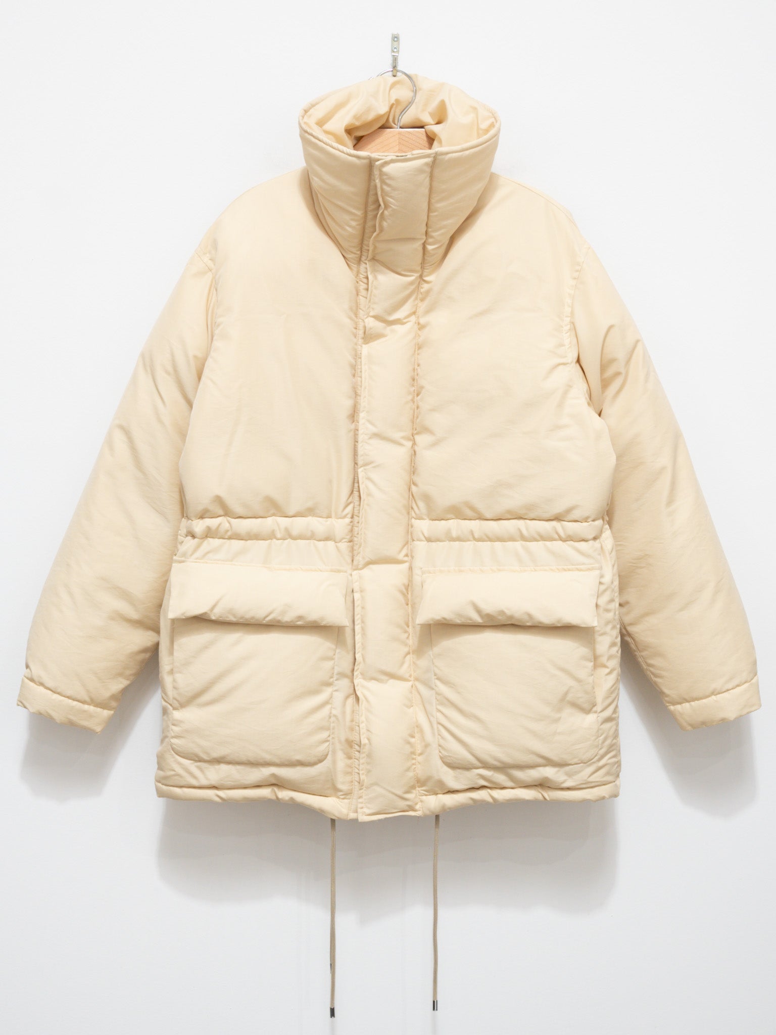 Namu Shop - Auralee Fine Polyester Chambray Down Coat - Light