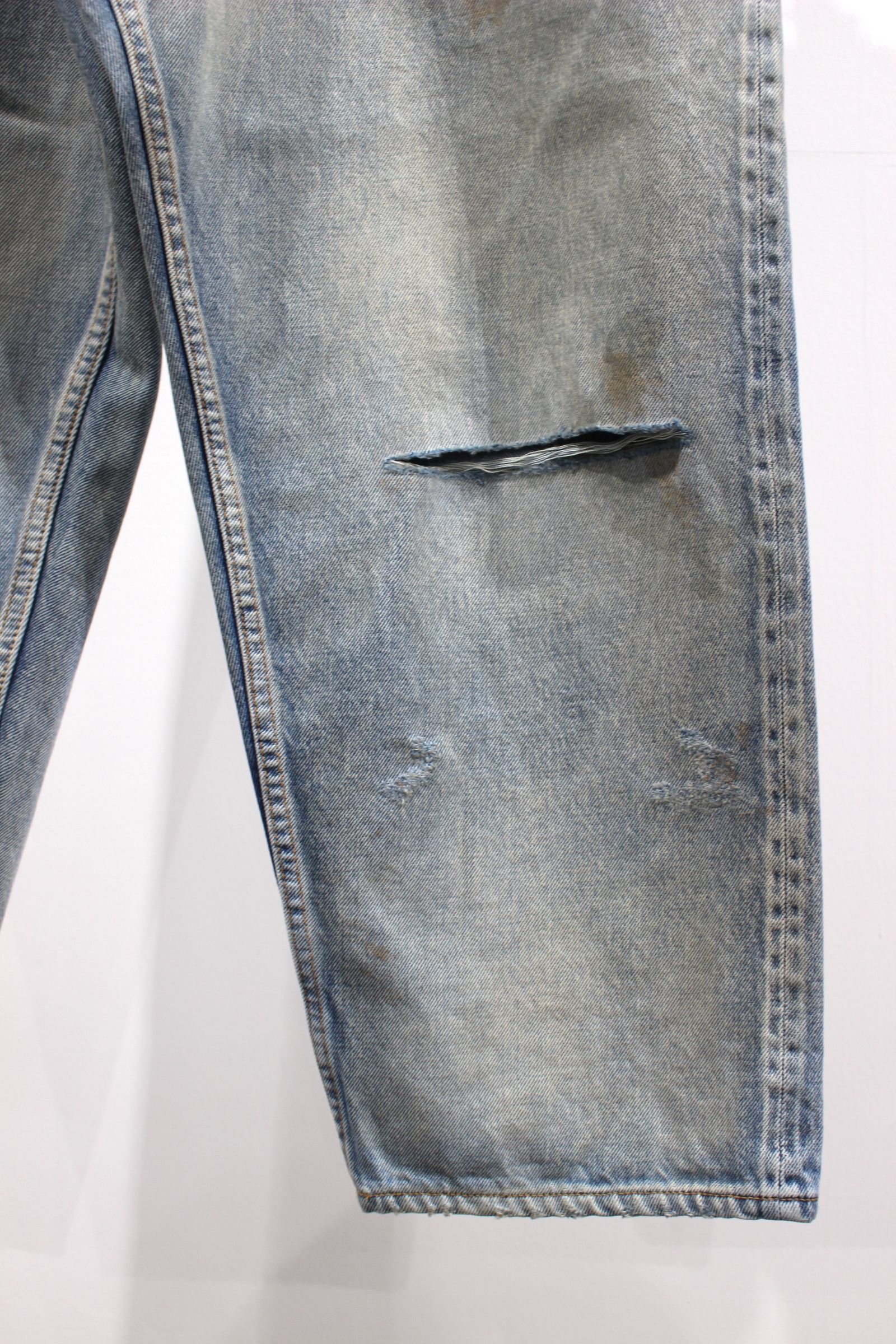 ANCELLM - SELVEDGE TAPERED 5P DENIM PANTS/INDIGO | NapsNote