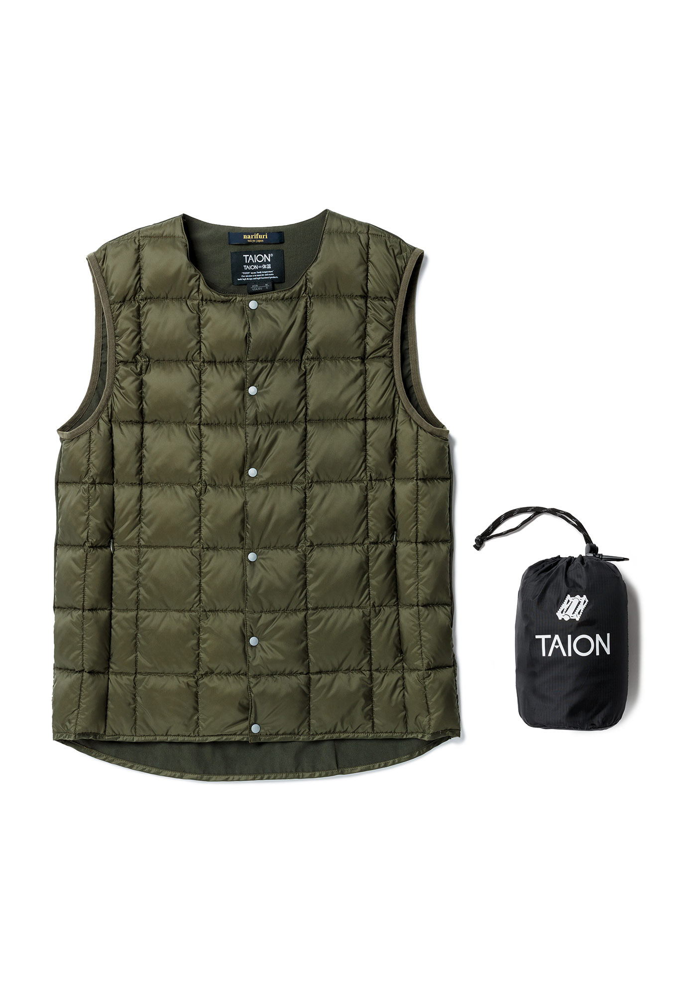 narifuri × TAION クルーネックサイクルインナーベスト｜narifuri