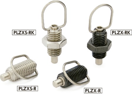 PLZX-10-9-M16-RK｜インデックスプランジャ - リングタイプ ロック