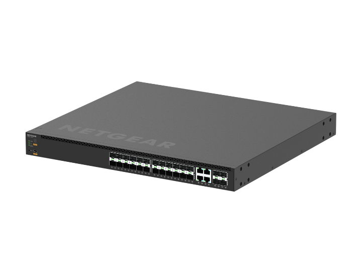XSM4340CV 36ポート10GマルチギガPoE++ & 4x SFP28スイッチ- NETGEAR