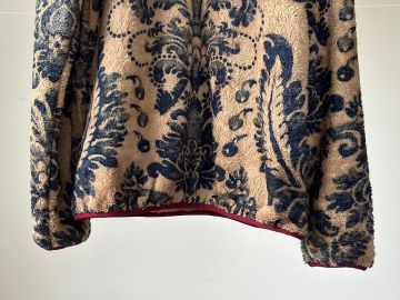 KAPITAL (キャピタル) ダマスク柄フリース スナップT（バージンマリア