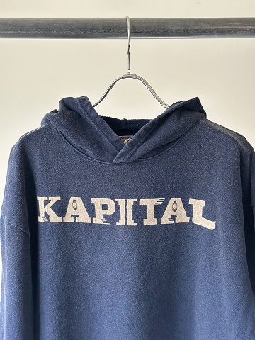 KAPITAL (キャピタル) 裏毛フードスウェット（SPEAKEASY KAPITL pt
