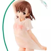 買取】『とある科学の超電磁砲S』 御坂美琴 水着フィギュア 全高約65