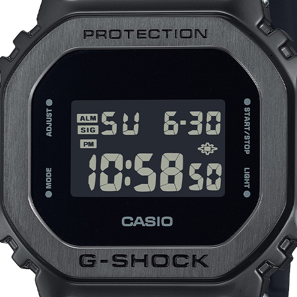 G-SHOCK オリジン メタルケース GM-5600UB-1JF LED クォーツ(ブラック
