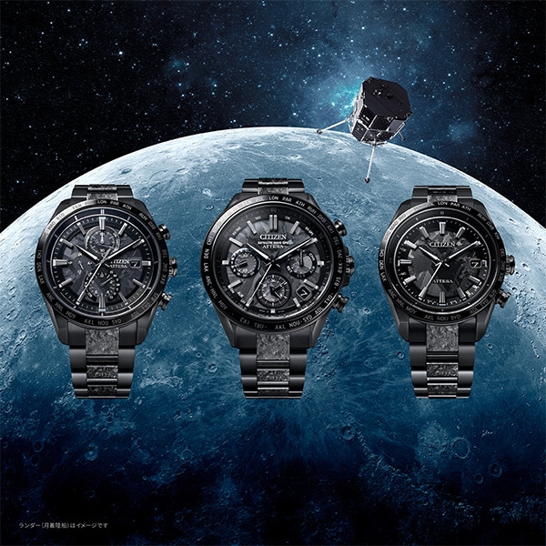 ATTESA 光発電エコ・ドライブ電波時計 ダイレクトフライト ACT Line