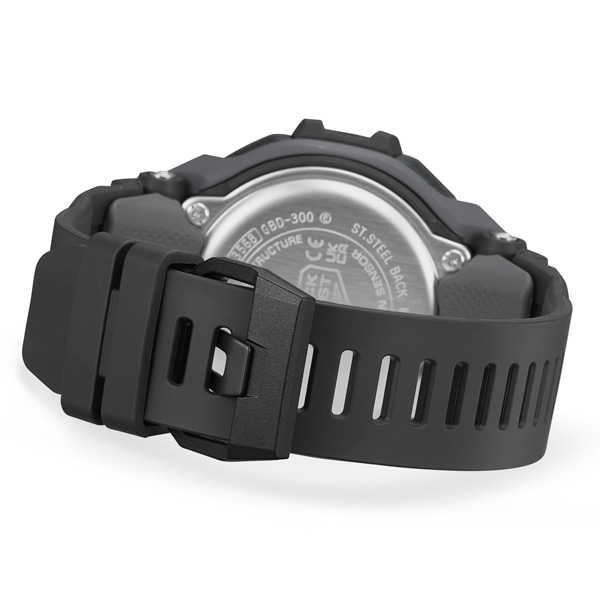 G-SHOCK G-SQUAD GBD-300-1JF Bluetooth クォーツ(ブラック): G-SHOCK