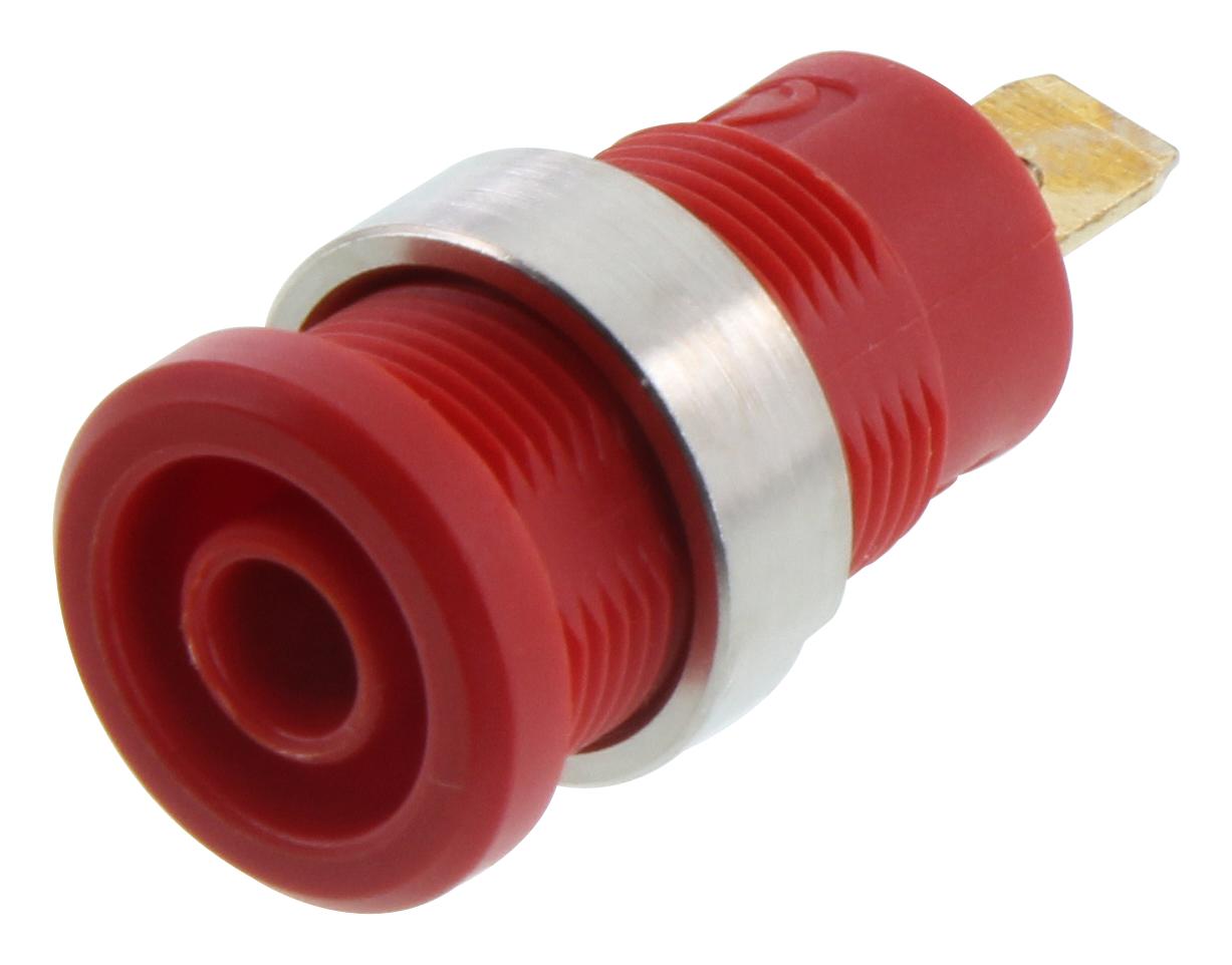 72913-2 POMONA, Panel Mount IEC61010 4mm (0.16inch) Jack for