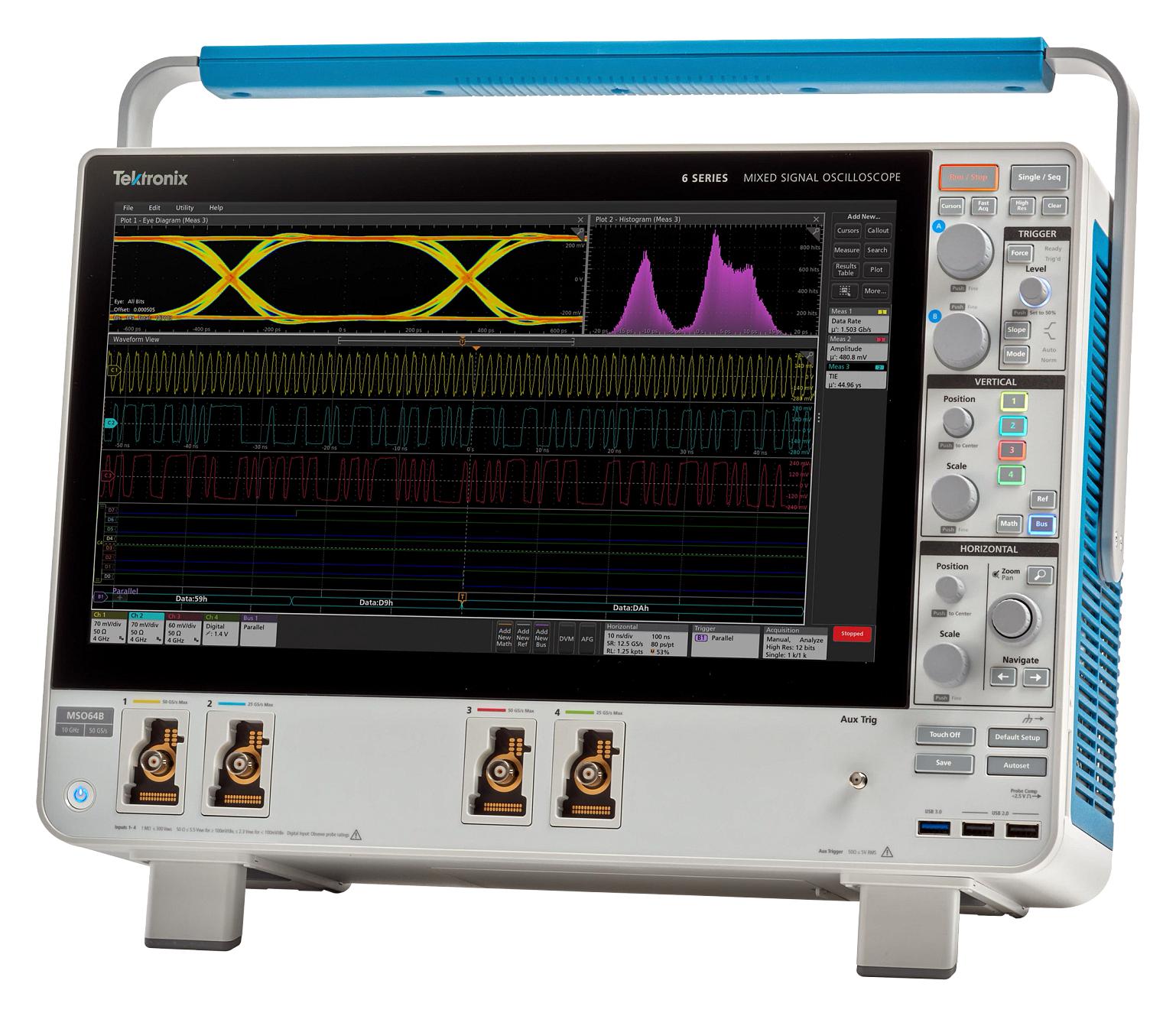 MSO64B 6-BW-1000 TEKTRONIX, MSO / MDO Oscilloscope, 6 Series B, 4