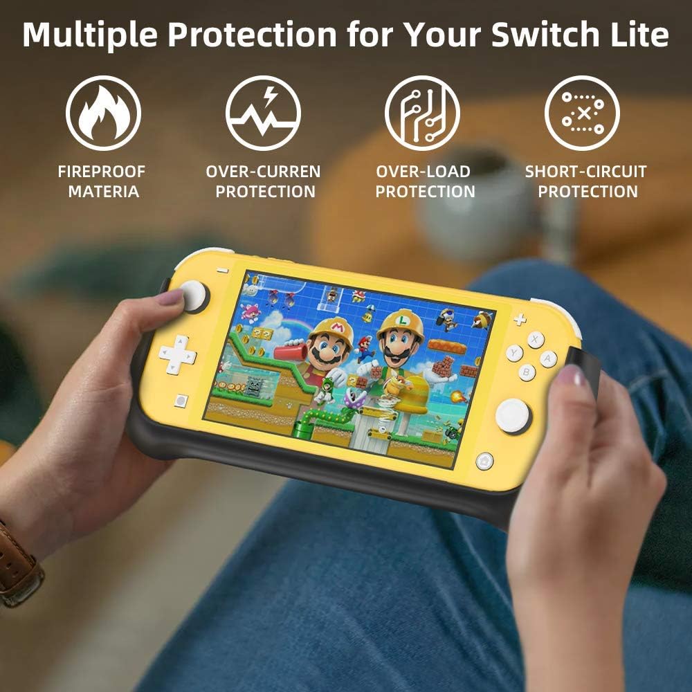 Battery Charger Case for Nintendo Switch Lite 5.5