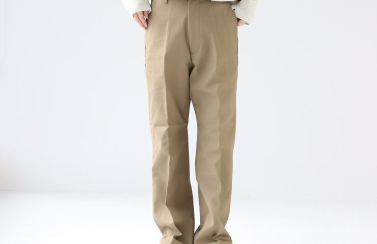 SHINZONE(シンゾーン)ハイウエストチノパンツが入荷！気になるサイズ感