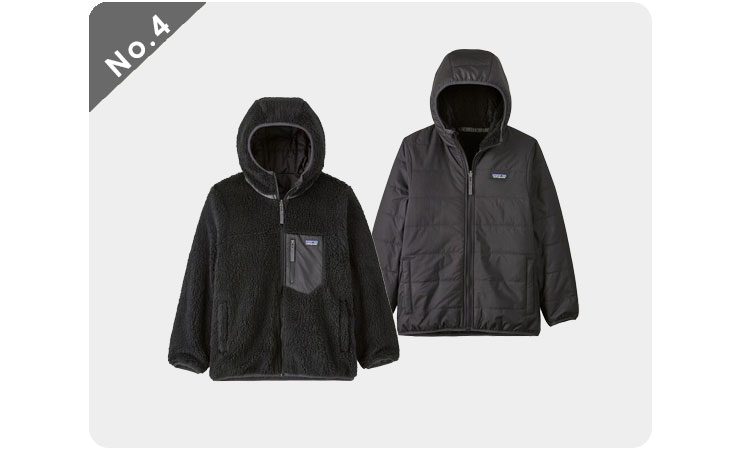 レディースにも人気！パタゴニアのキッズリバーシブルフリース