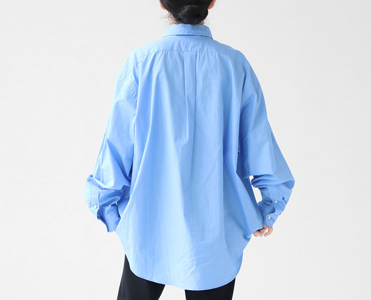 人気カラーのキングスブルー》SHINZONE(シンゾーン) DADDYシャツ｜NEWS