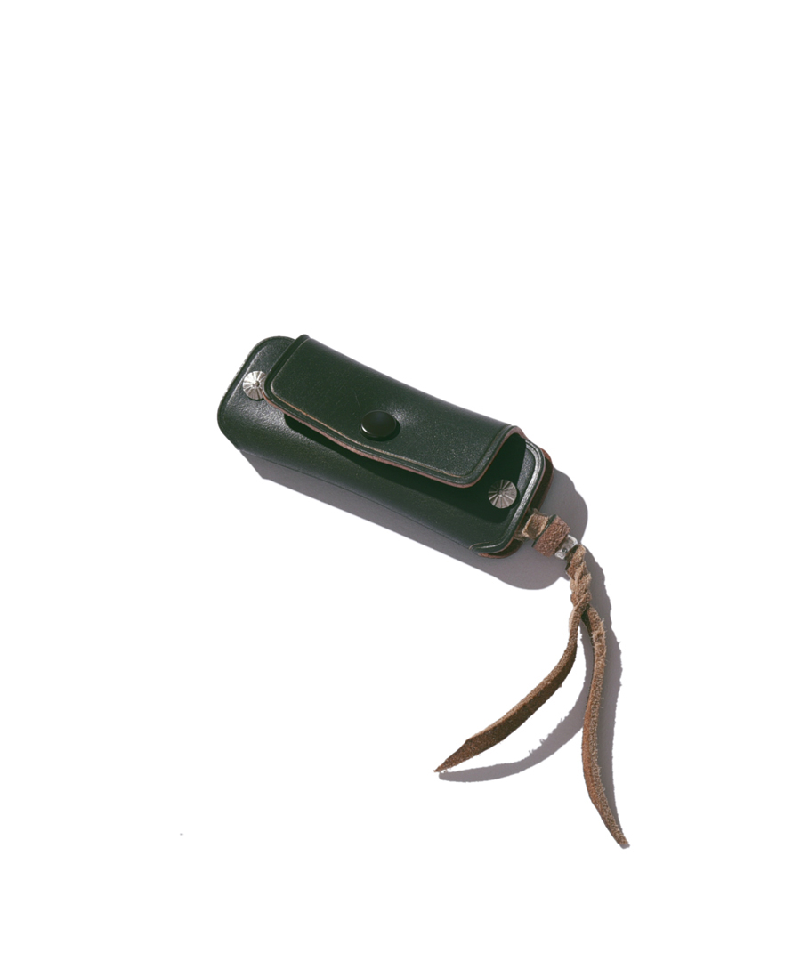LARRY SMITH(ラリースミス) キーファブ U.K SADDLE LEATHER FLAP KEY