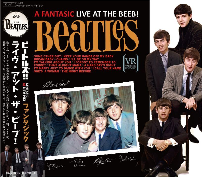THE BEATLES A FANTASIC LIVE AT THE BEEB! CD - NEO FAUST