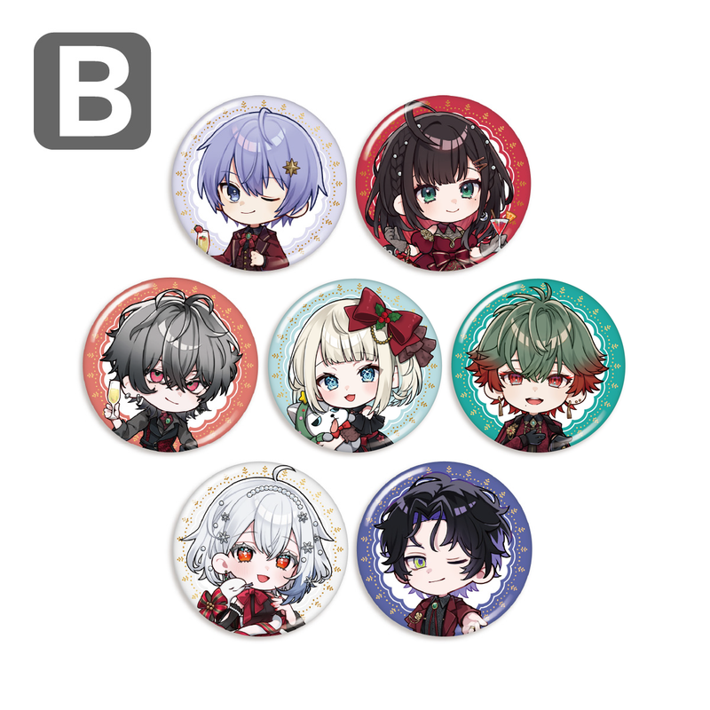 2024クリスマスパーティー】ランダムSD缶バッジ Bグループ – Neo-Porte