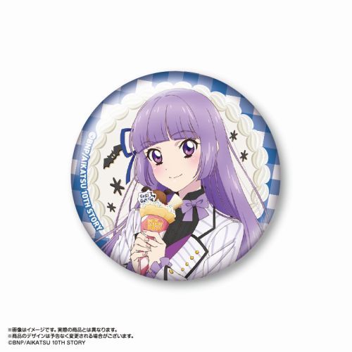 キミとアイドルプリキュア マリオンクレープ コラボ 缶バッジ 咲良うた