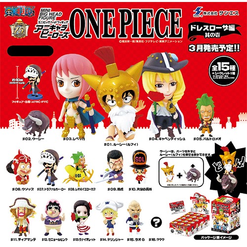 アニキャラヒーローズ ONE PIECE ワンピース ドレスローザ編 其の壱