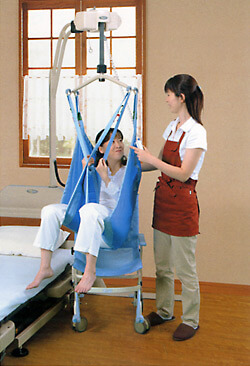 移動用リフトレンタル | マイティエース ベッドセット | 介護用品の