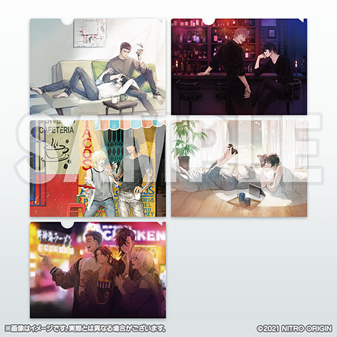 スロウ・ダメージ DramaCD クリアファイルセット｜ニトロキラル