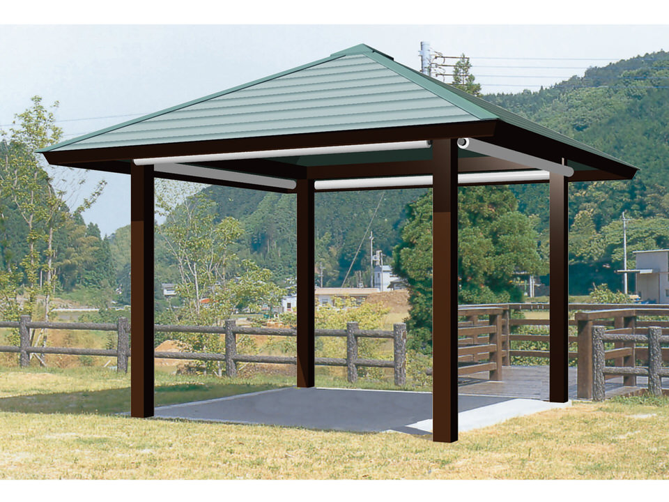 EP-01 あずまや(防災モデル) | 日都産業株式会社