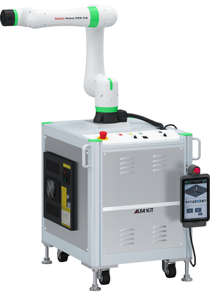 FANUC Robot CRX-5iA専用架台| 小型ロボット専用アルミ架台 | 製品情報