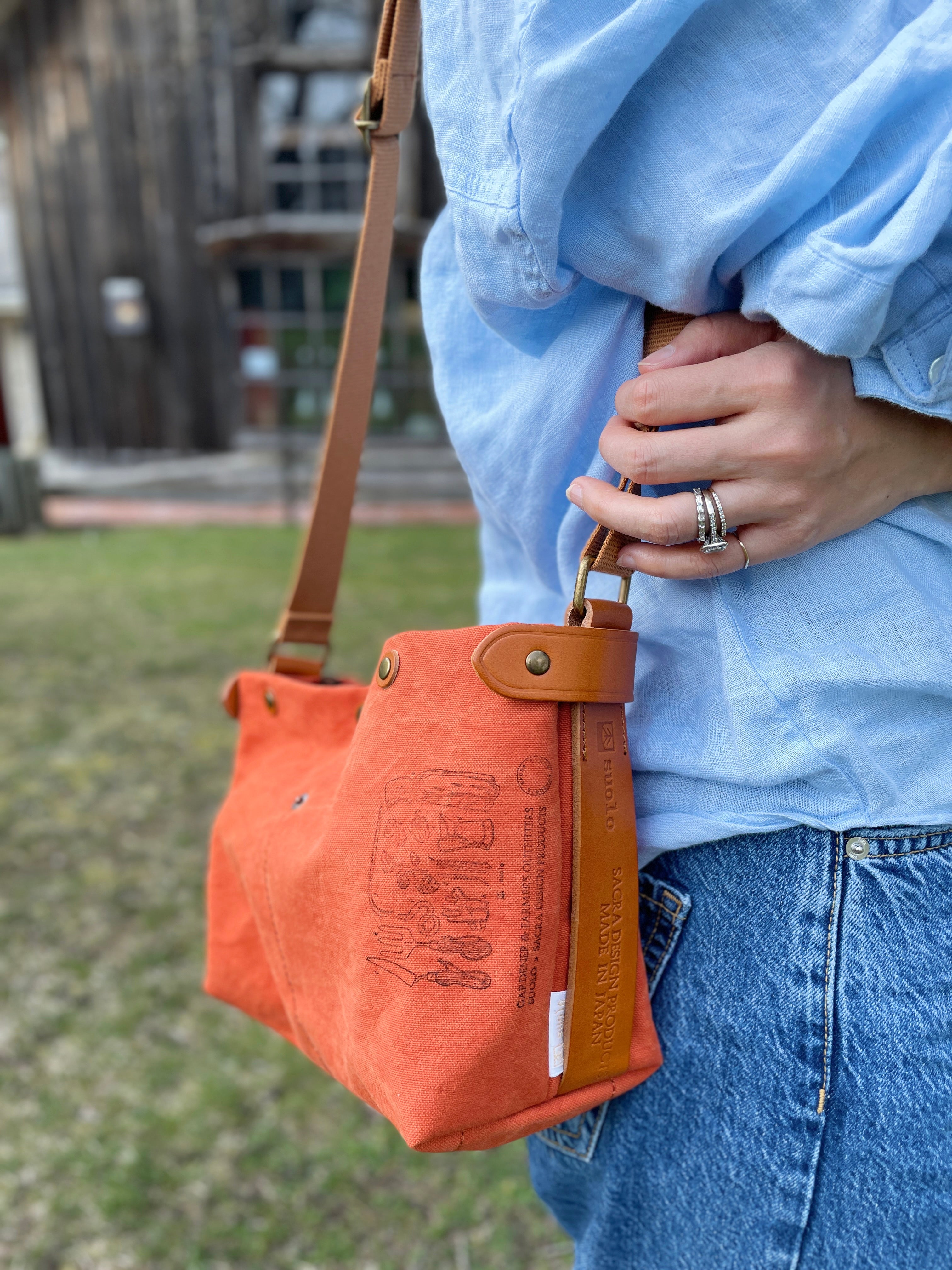 Suolo Shoulder Bag - Orange – niconeco zakkaya