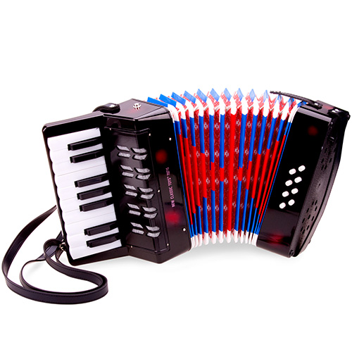 ニコリ（玩具 食器 陶器 雑貨 通販） / 楽器玩具 知育 アコーディオンL