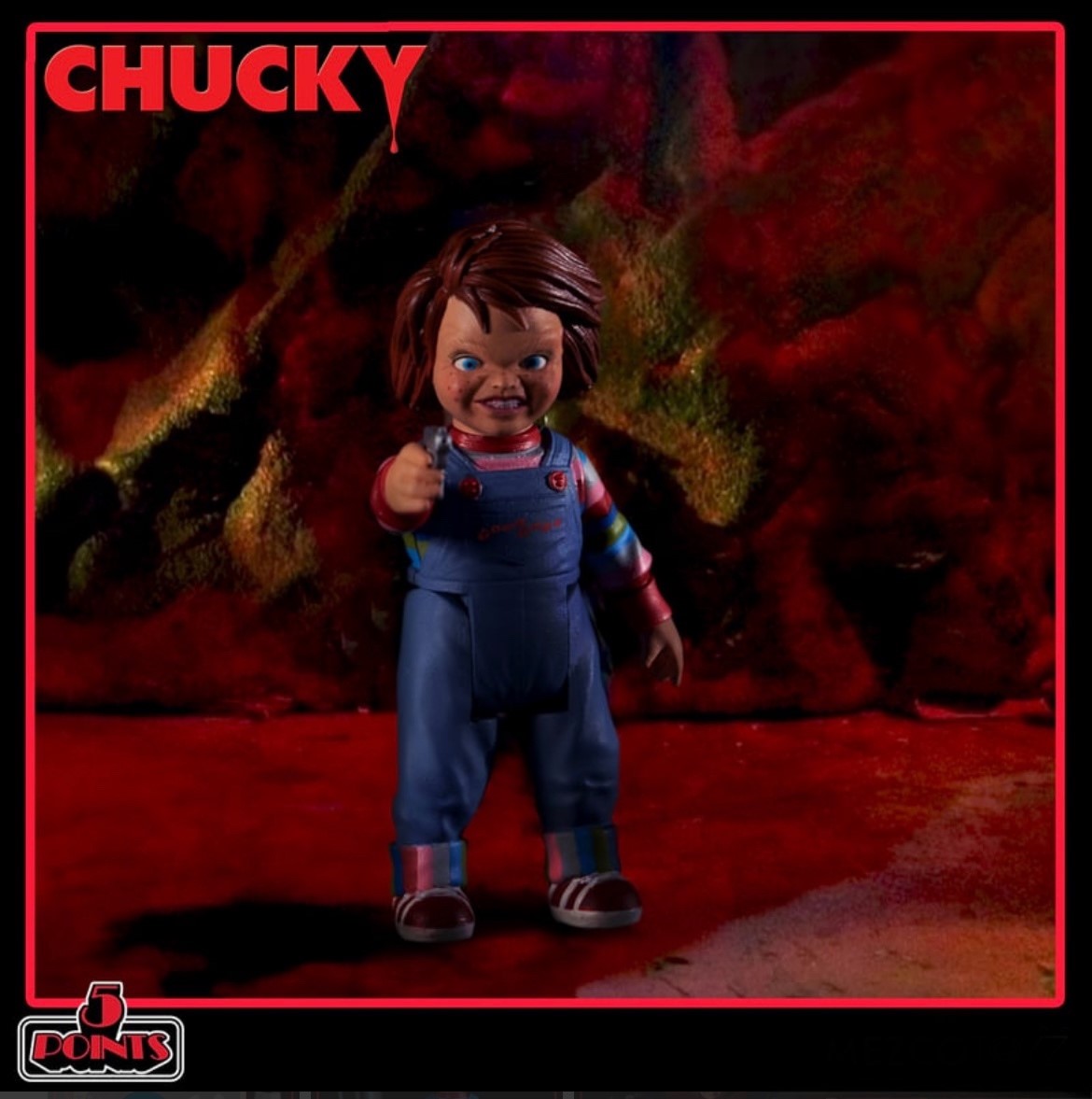 5 Points Chucky Deluxe Action Figure Set – Nightmare Toys