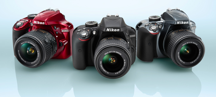 Digital SLR camera D3300 AF-S DX NIKKOR 18-55mm f/3.5-5.6G VR II
