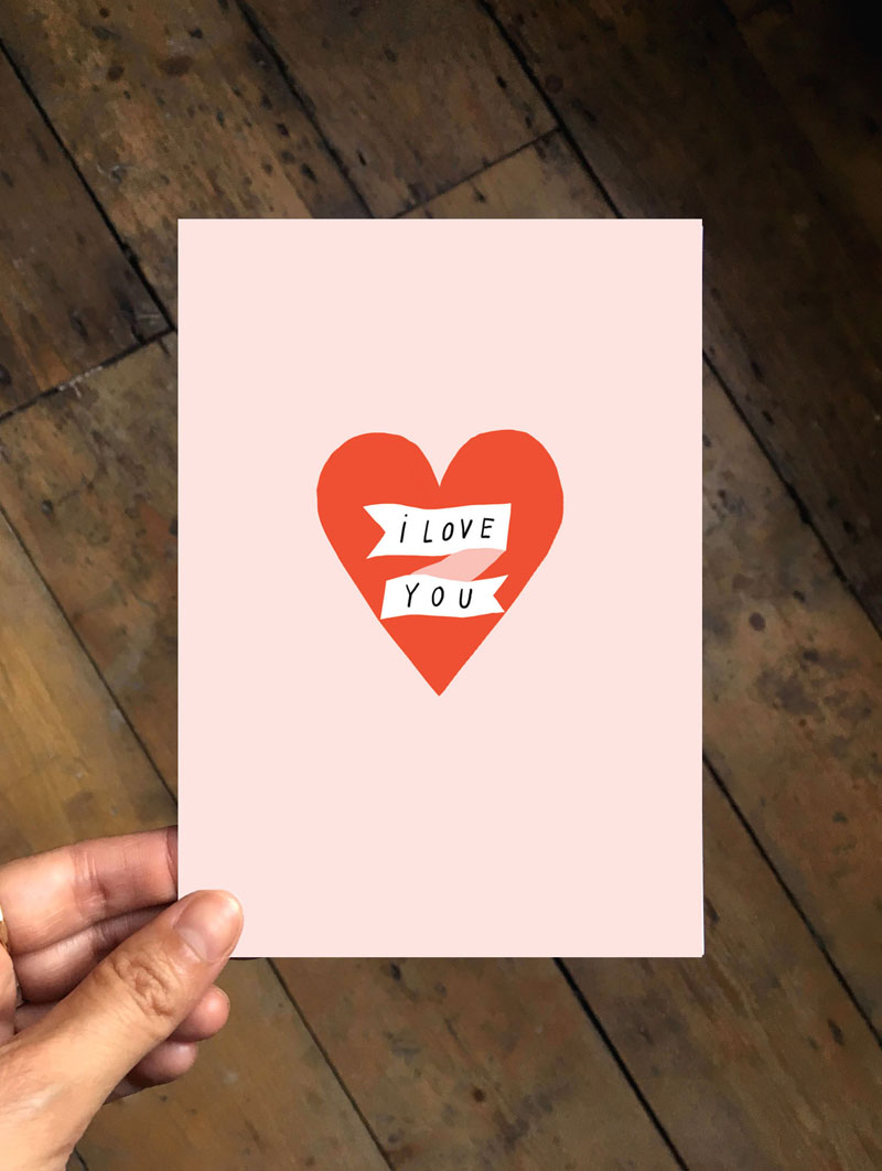 I Love You (Heart) – Nina Cosford Shop