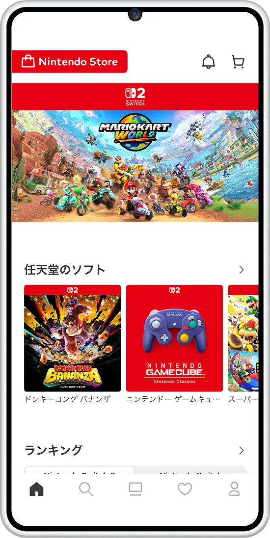 Nintendo Store (ニンテンドーストア) スマートフォン向けアプリ｜任天堂